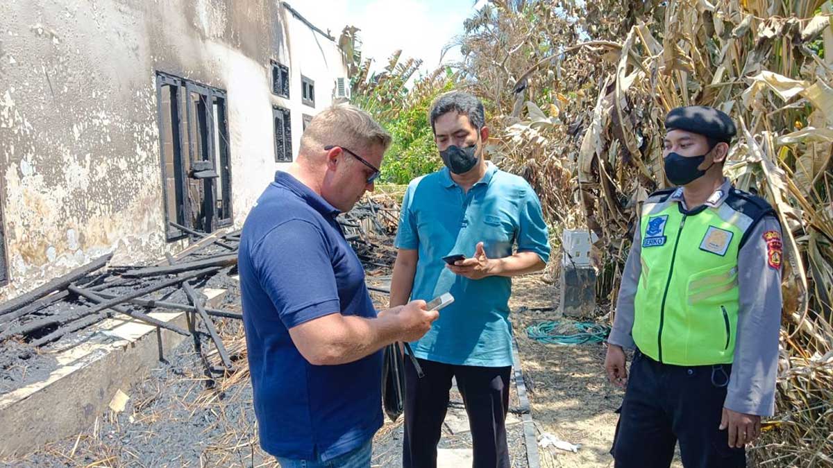 Assessing the Damage of Villa Akasa Segara